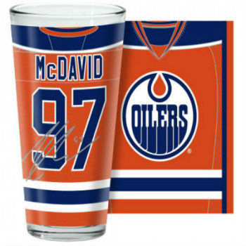 GLASS - NHL - EDMONTON OILERS - McDAVID
